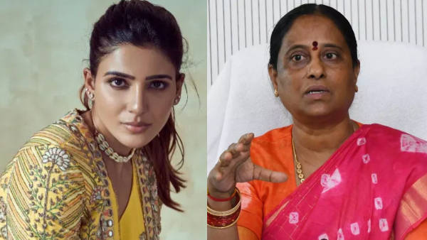 Minister Konda Surekha Controversial Comments about Samantha Ruth Prabhu Minister Konda Surekha Controversial Comments about Samantha Ruth Prabhu