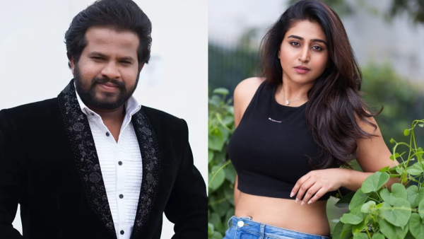 Actress Varshini love with Hyper Aadi