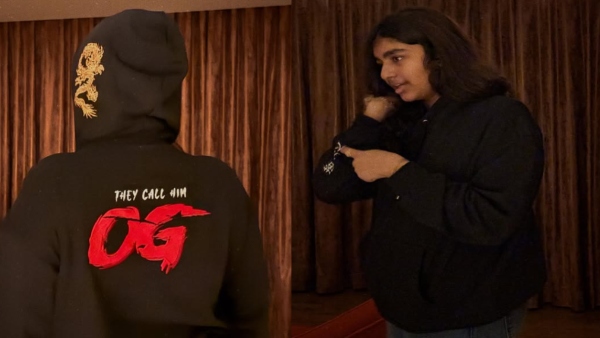 Pawan Kalyan s daughter Aadhya konidela wearing OG Hoodie Renu Desai s Instagram post goes viral Pawan Kalyan s daughter Aadhya konidela wearing OG Hoodie Renu Desai s Instagram post goes viral