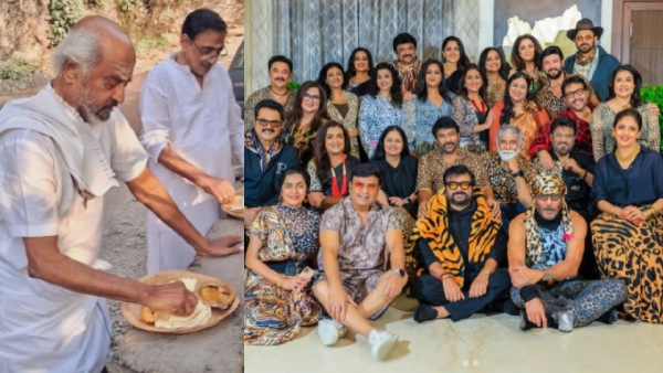 Chennai 80s Stars Reunion Chiranjeevi Venkatesh Celebrate Rajinikanth in Himalayas Chennai 80s Stars Reunion Chiranjeevi Venkatesh Celebrate Rajinikanth in Himalayas