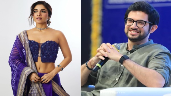 Bhumi Pednekar And Aaditya Thackeray Spotted at mumbai restaurant Video goes viral