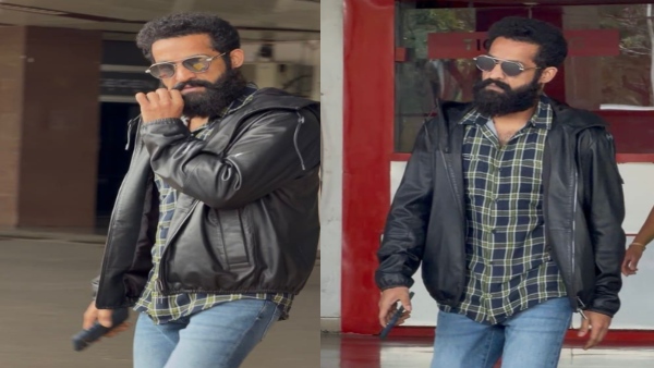 NTRNeel Jr NTR s new look with rugged beard viral on social media
