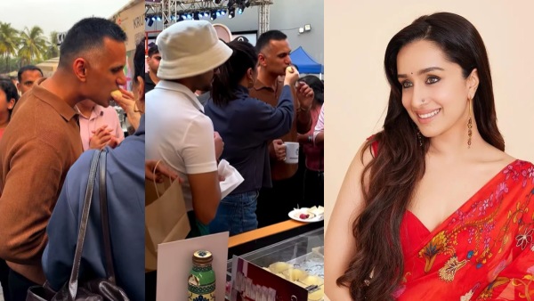 Shraddha Kapoor and Rahul Mody caught at Mumbai Coffee Festival