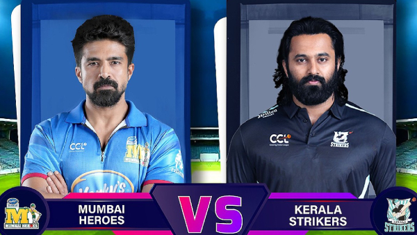 Mumbai Heroes lost the match to Kerala Strikers Mumbai Heroes lost the match to Kerala Strikers