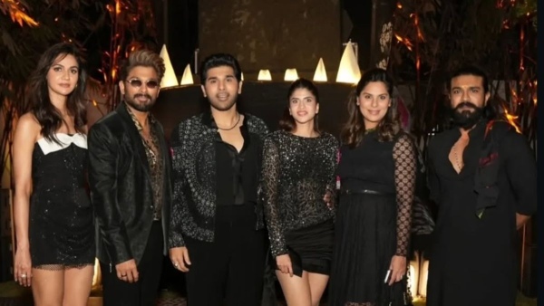 Allu Sirish Nayanika Wedding Allu Arjun Hosts Private Party Ram Charan Upasana Attend Allu Sirish Nayanika Wedding Allu Arjun Hosts Private Party Ram Charan Upasana Attend