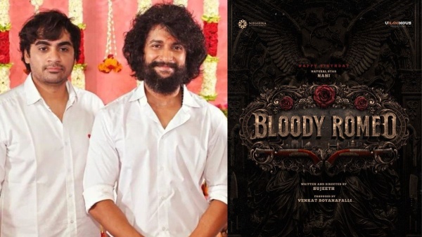 Nani Sujeeth Movie Titled Bloody Romeo Gangster Action Thriller Announced on Nani Birthday