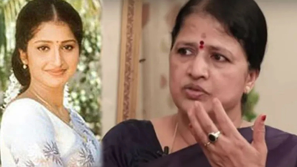 Actress Pratyusha Mother Sarojini Devi Reation