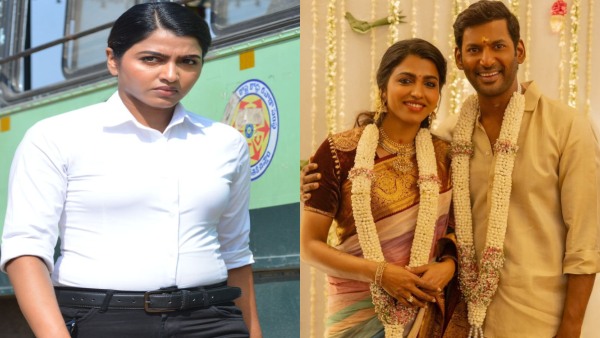 Vishal s fianc Sai Dhansika Slaps Drunk Fan for Misbehaving During Selfie Attempt in Kerala Vishal s fianc Sai Dhansika Slaps Drunk Fan for Misbehaving During Selfie Attempt in Kerala