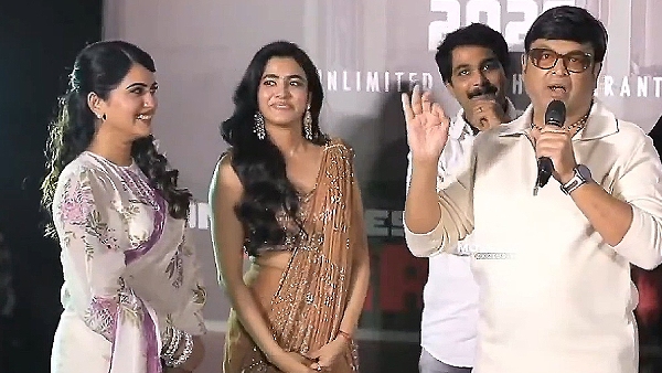 VK Naresh Funny Comments with Anchor Sravanti and Heroine Shivani Nagaram