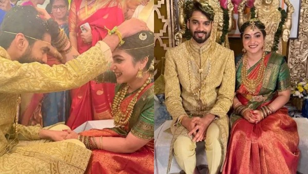 Bigg Boss fame Punarnavi Bhupalam Marries Hemanth Varma in a Private Ceremony