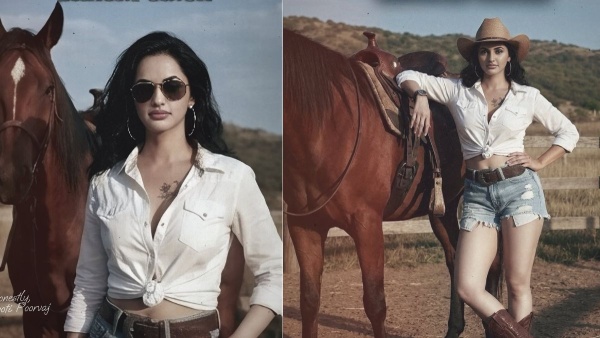 Jyoti Poorvaj s Viral Photoshoot Shows Love for Pawan Kalyan s Ustaad Bhagat Singh