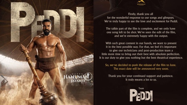 Ram Charan Peddi Postponed Again Makers Shift Release to June for Perfection