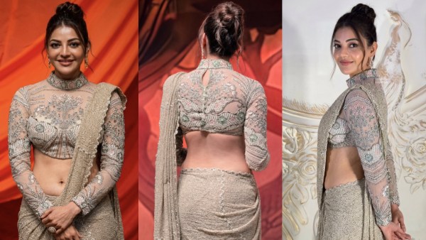 Kajal Aggarwal Steals the Spotlight at Bellamkonda Sai Sreenivas - Kavya Reddy Wedding Reception in Hyderabad Kajal Aggarwal Steals the Spotlight at Bellamkonda Sai Sreenivas - Kavya Reddy Wedding Reception in Hyderabad