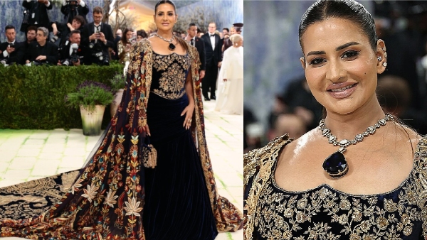 Megha Sudha Reddy in Met Gala Megha Sudha Reddy in Met Gala