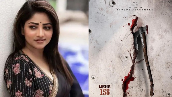 Mega158 Twist Coolie Actress Rachita Ram Replaces Honey Rose in Chiranjeevi-Bobby Kolli Film Mega158 Twist Coolie Actress Rachita Ram Replaces Honey Rose in Chiranjeevi-Bobby Kolli Film