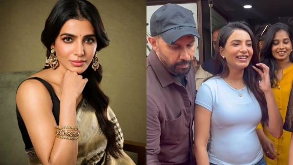 Samantha Pregnancy Rumours Go Viral After Maa Inti Bangaaram Success Event Appearance Samantha Pregnancy Rumours Go Viral After Maa Inti Bangaaram Success Event Appearance