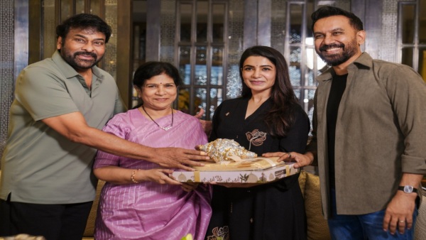 Chiranjeevi confirms Samantha pregnancy Megastar s Tweet goes viral