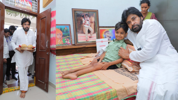 Pawan Kalyan fulfills a fan s wish Pawan Kalyan fulfills a fan s wish