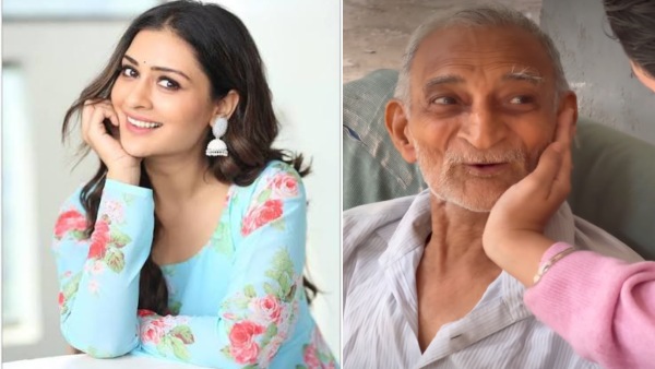 Actress Payal Rajput Wins Hearts With Her Kind Gesture For aged Security Guard