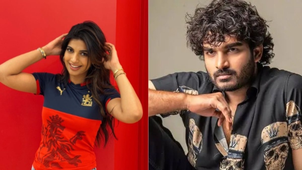 Kiran Abbavaram Gets Surprise Crush Confession from Anchor Mounisha Chowdary in Chennai Love Story Promotions
