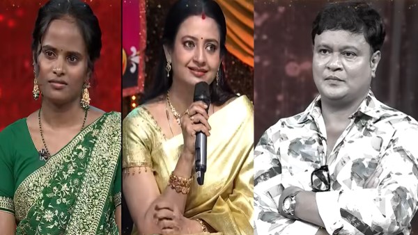 Indraja Serious After Bullet Bhaskar-Faima Skit on Sridevi Drama Company
