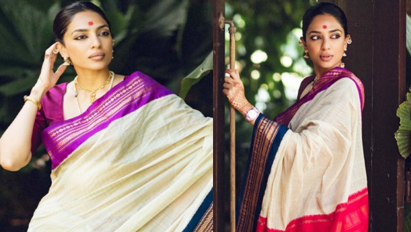 Sobhita Dhulipala looks stunning and Stylish in Saree with India s rich textile heritage Sobhita Dhulipala looks stunning and Stylish in Saree with India s rich textile heritage