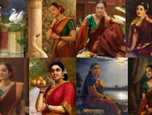 Actress Sheena Chohan Brings Raja Ravi Varma’s Timeless Heroines To Life