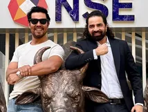 Randeep Hooda, Producer Jay Patel Spotted At National Stock Exchange Of India. Is New Film On The Cards?