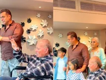 Eid 2026: Salman Khan With Dad Salim Greets Fans From Bullet Proof Glass After His Hospital Discharge