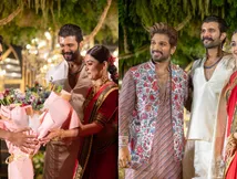 ViRosh Wedding Reception: Allu Arjun, Ram Charan, Karan Johar, And Others Attend Vijay-Rashmika's Dreamy Event