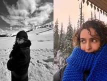 Sundar Poonam Shoot: Sanya Malhotra Offers Peek, Shares BTS With Team In Kashmir