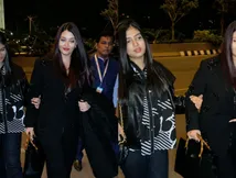 Cannes 2026 Bound! Aishwarya Rai Bachchan Jets Off To Cannes In Dhruv Kapoor Outfit With Aaradhya - VIDEO