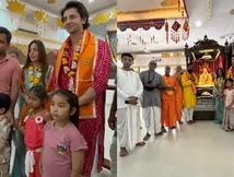 The Team Of Krishnavataram Seeks Blessings At ISKCON Dwarka And Banke Bihari Temple In Vrindavan