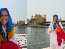 Kubbra Sait Seeks Blessings At Golden Temple, Says “Won the Lottery Instead”