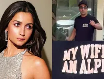 Ranbir Kapoor Flaunts ‘My Wife’s An Alpha’ T-Shirt, Cheers For Alia Bhatt Ahead Of Alpha Release Day - VIDEO