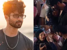 Shahid Kapoor Wins Hearts As He Comforts And Hugs Emotional Female Fan At Cocktail 2 Trailer Launch - VIDEO