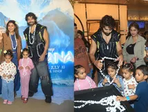 Moana: Gurmeet Choudhary & Debinna Bonnerjee's Twins Celebrate Magic At A Special Screening Ahead Of Release  