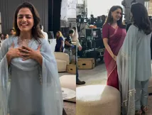 Wamiqa Gabbi Turns Fangirl for Madhuri Dixit; Shares 'Magical' Moment With the Dhak Dhak Girl | WATCH