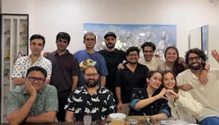 Team TVF Aspirants Celebrate The Hat-trick Of The Successful 3 Seasons At Arunabh Kumar Place!