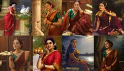 Actress Sheena Chohan Brings Raja Ravi Varma’s Timeless Heroines To Life