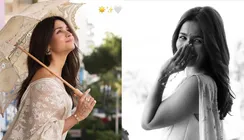 Cannes 2026: Alia Bhatt Shines In Ivory Saree Couture Look But Her Umbrella Walk Steals The Show