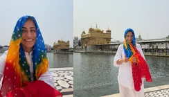 Kubbra Sait Seeks Blessings At Golden Temple, Says “Won the Lottery Instead”