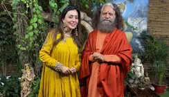 Sanskruti Jayana Visits Swami Chidanand Saraswati’s Ashram And Attends Ganga Aarti in Rishikesh
