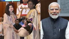 Alka Yagnik's Emotional Moment At Padma Awards 2026. Singer Touches PM Modi's Feet- WATCH Video