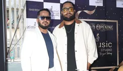 Music Directors Zayed Khan &amp; Ishaq Khan Unveil Zi Music Studio In Mumbai