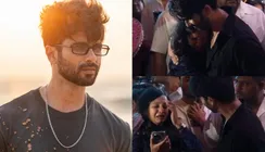 Shahid Kapoor Wins Hearts As He Comforts And Hugs Emotional Female Fan At Cocktail 2 Trailer Launch - VIDEO