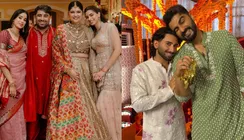 Anshula Kapoor-Rohan Thakkar Wedding Live Updates: Arjun Kapoor Poses With Anshula's Kaaleeras - PICS &amp; VIDEOS