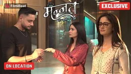 Mannat | On Location |Vikrant Gives Right To Yashika In Front Of Mannat