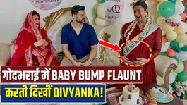 Divyanka Tripathi Flaunts Baby Bump at Baby Shower, Actress Glows with Joy After 10 Years of Marriage