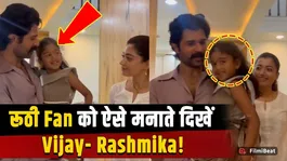 Rashmika Mandanna &amp; Vijay Deverakonda Invite Upset Fan Home, Serve Food Personally